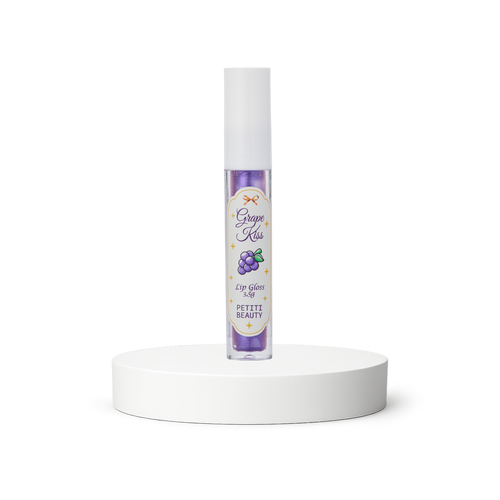Lip Gloss Hidratante – Uva • Brilho Espelhado