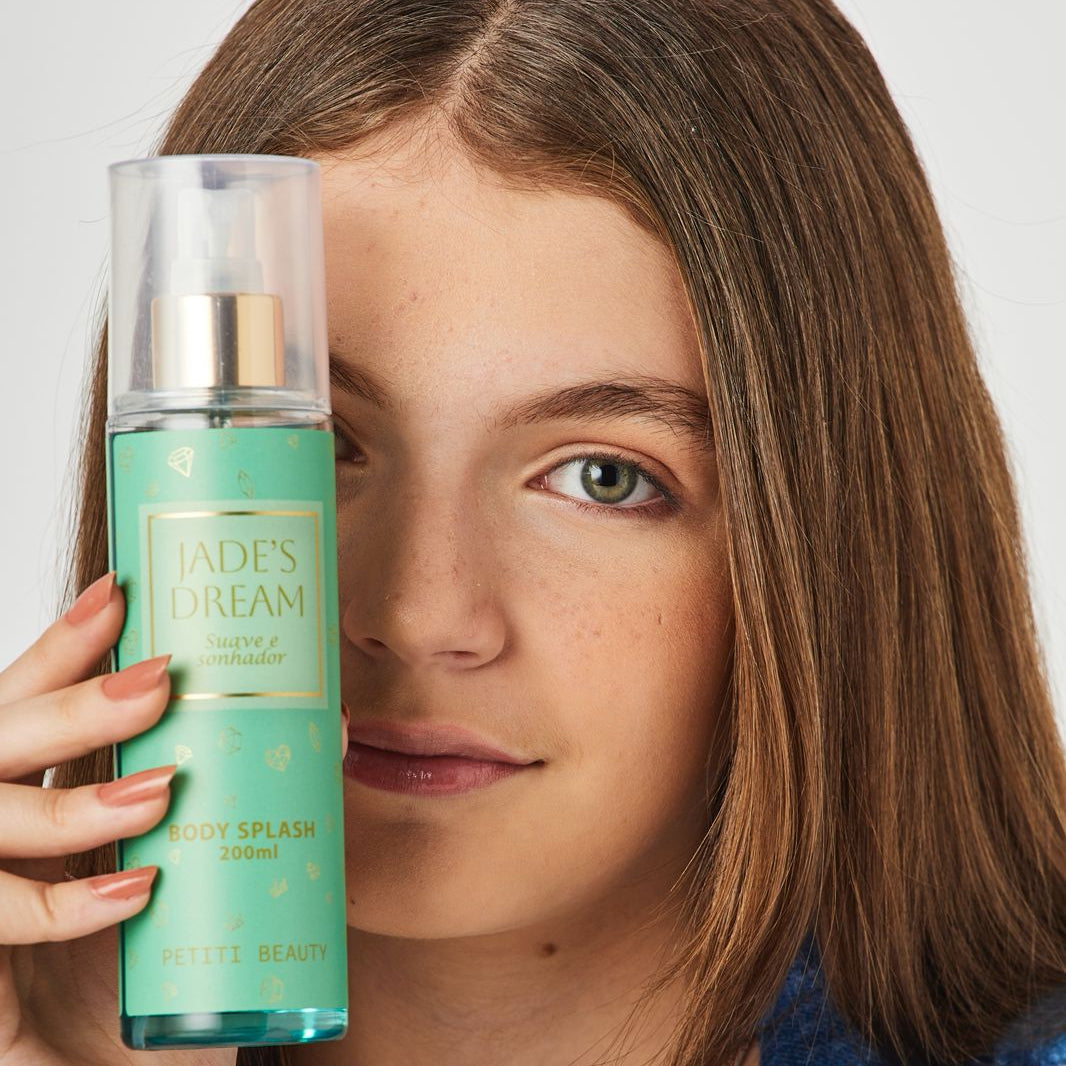 Body Splash Jade's Dream 200ml Maria Petiti Beauty Floral Branco Elegante