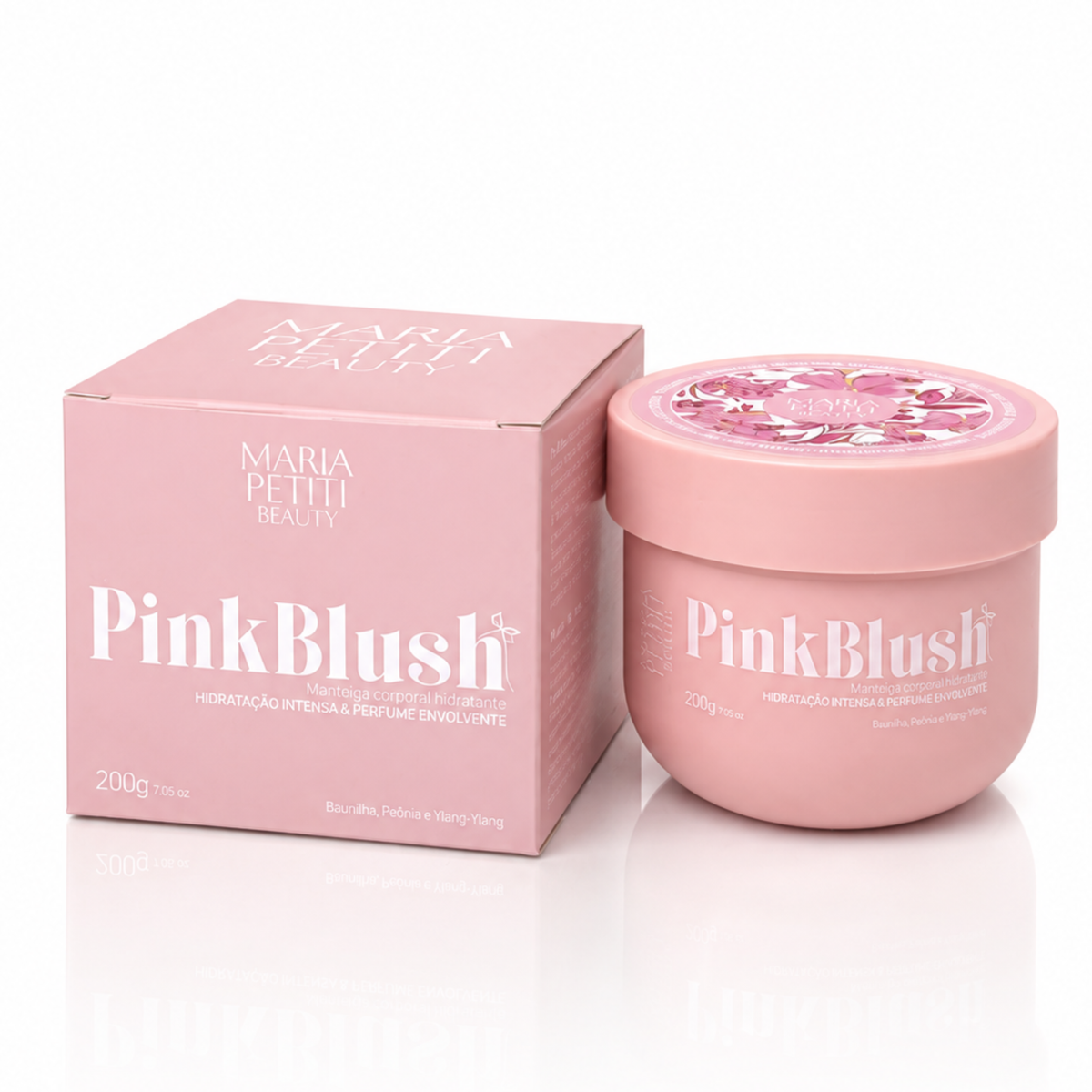 Kit Duo Pink Blush - Body Splash + Manteiga Corporal 200 ml + 200 g