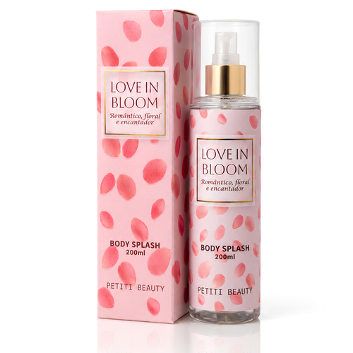Body Splash Love in Bloom | Floral Romântico | 200 ml | Maria Petiti Beauty