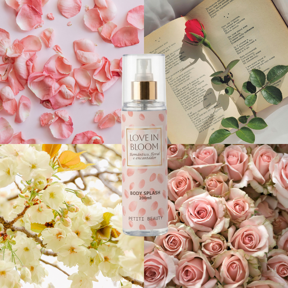Body Splash Love in Bloom 200ml Maria Petiti Beauty Floral Romântico