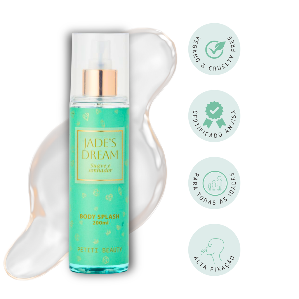 Body Splash Floral Sofisticado Cheiro Importado-Jade`s Dream 200ML