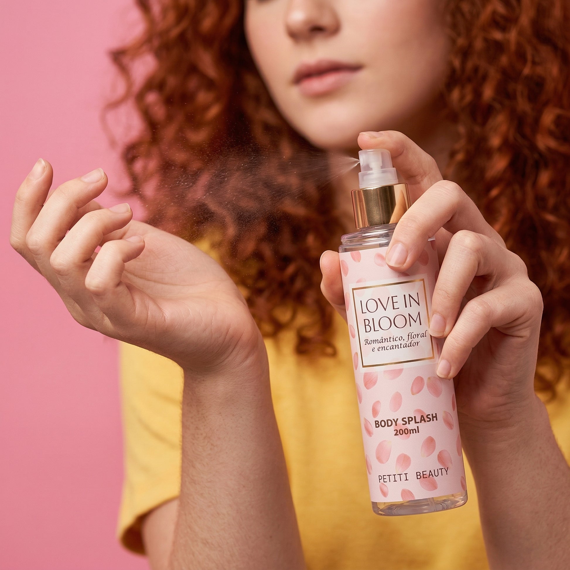 Body Splash Love in Bloom 200ml Maria Petiti Beauty Floral Romântico