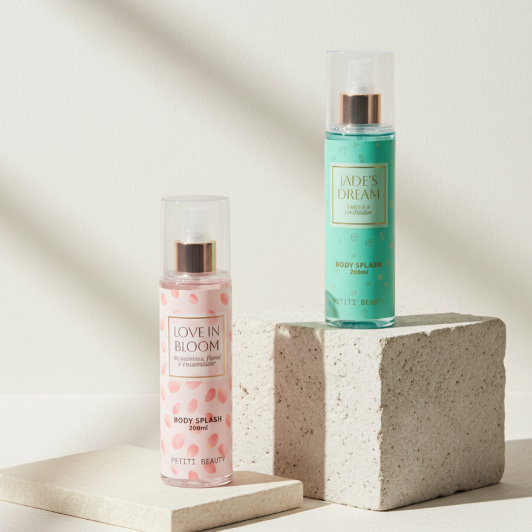 Kit 2 Body Splash Floral Sofisticado + Floral Romântico 200ml