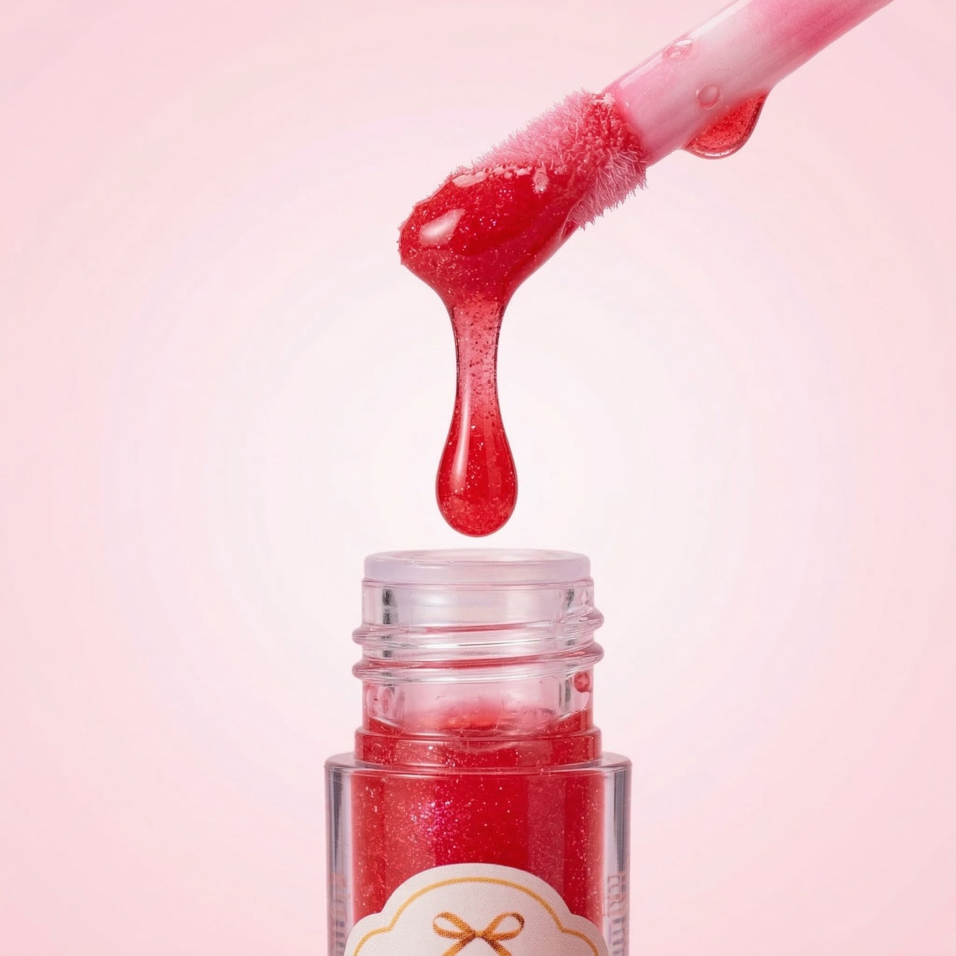 Lip Gloss Strawberry Kiss 3,5g Maria Petiti Beauty Brilho Frutado