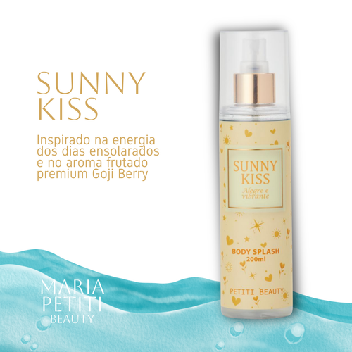Body Splash Doce Frutado Cheiro Importado - Sunny Kiss 200ml