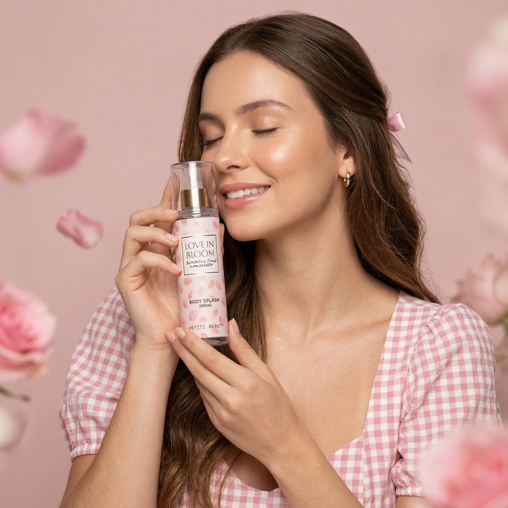 Body Splash Love in Bloom 200ml Maria Petiti Beauty Floral Romântico