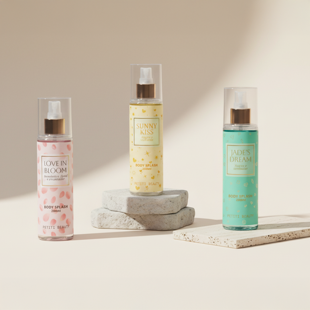 Kit 3 Body Splash – Fresco • Sofisticado • Romântico - 200 ML Cada